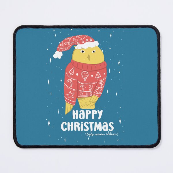 Item preview, Happy Christmas Ugly Sweater - Owls Greetings collection - BRY designed and sold by MaddaMom.