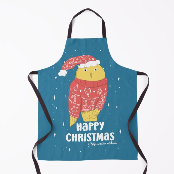 Item preview, Happy Christmas Ugly Sweater - Owls Greetings collection - BRY designed and sold by MaddaMom.
