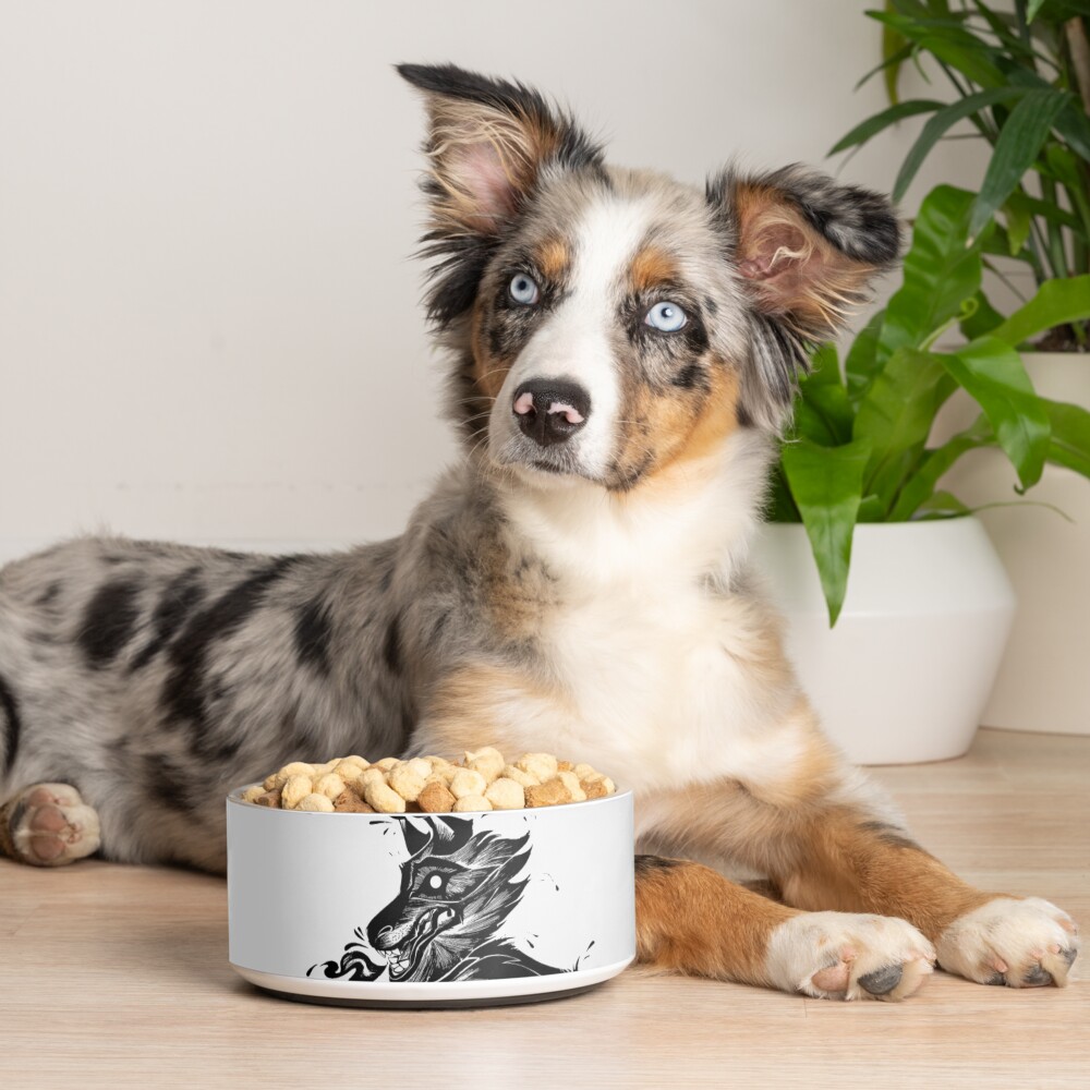 Spooky Werewolf Pet Bowl