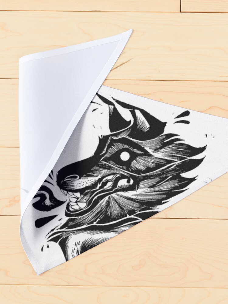 Alternate view of Spooky Werewolf Pet Bandana