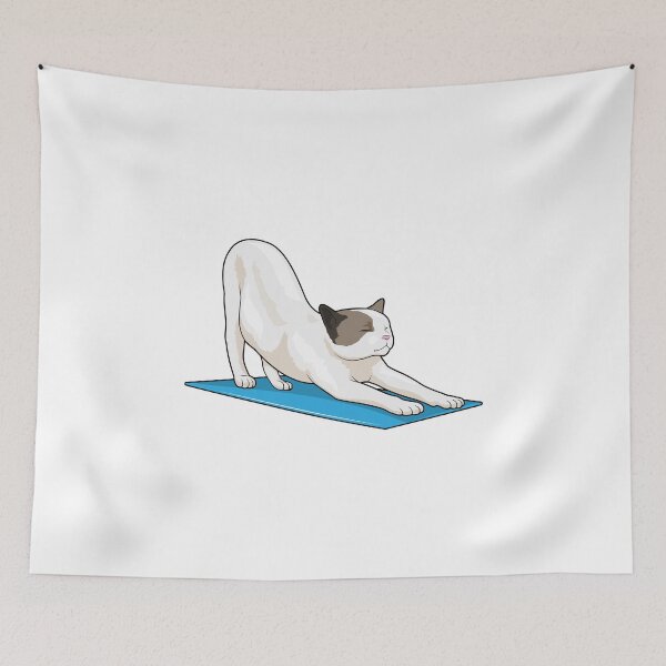 Item preview, Cat Yoga Meditation Fitness designed and sold by Snabdesign84.