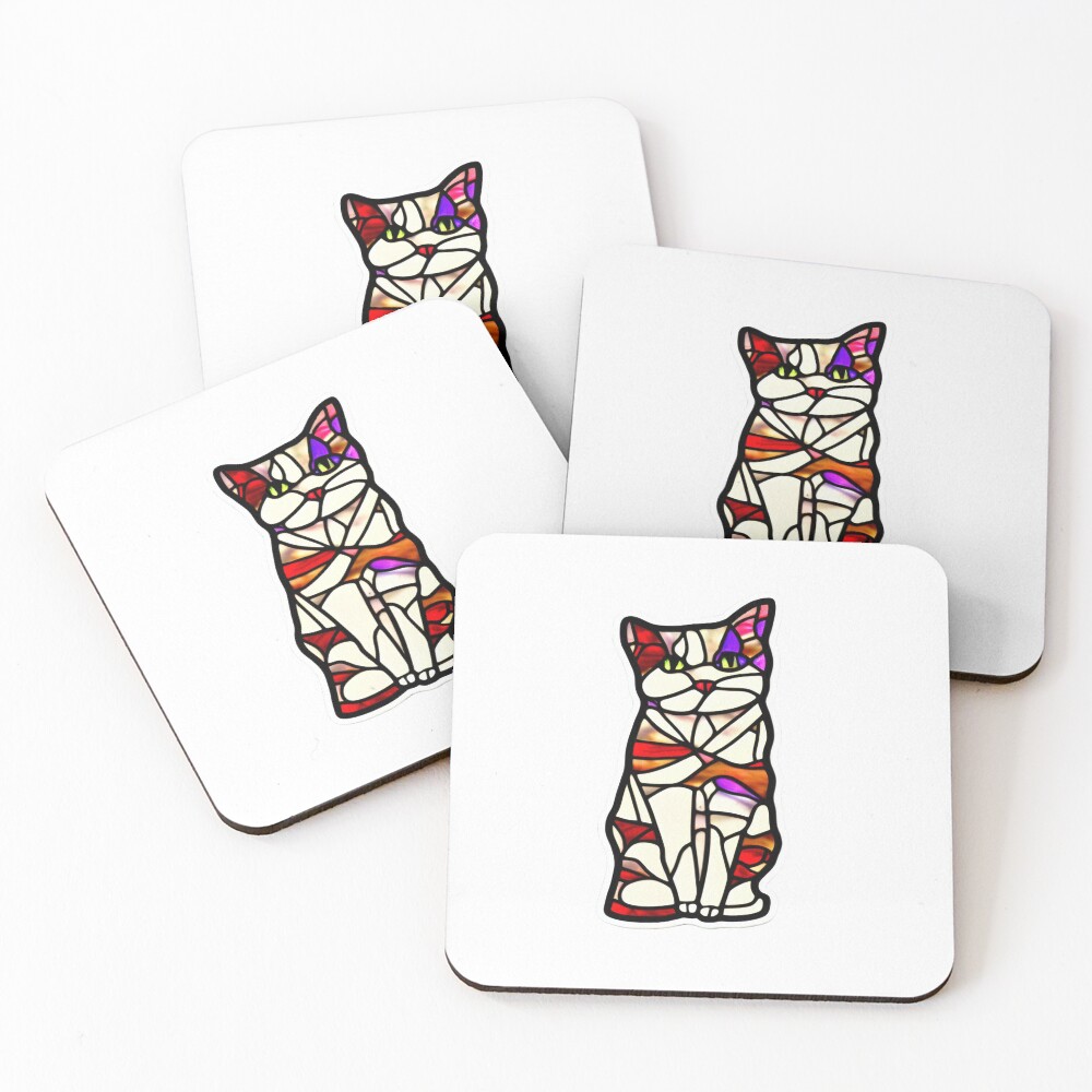 Item preview, Coasters (Set of 4) designed and sold by StickerBird.