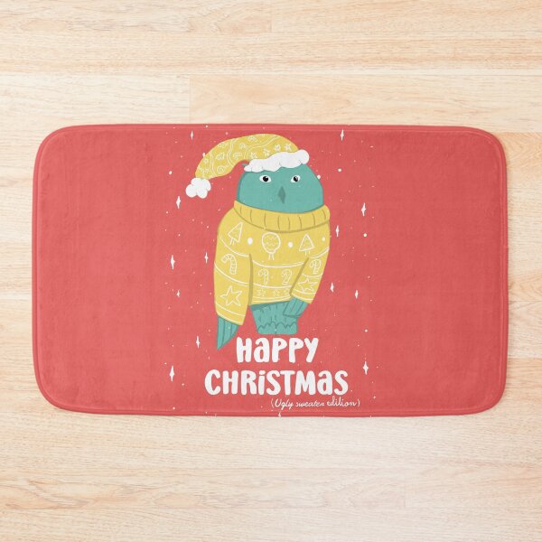Item preview, Happy Christmas Ugly Sweater  -  Owls Greetings collection - RGY designed and sold by MaddaMom.