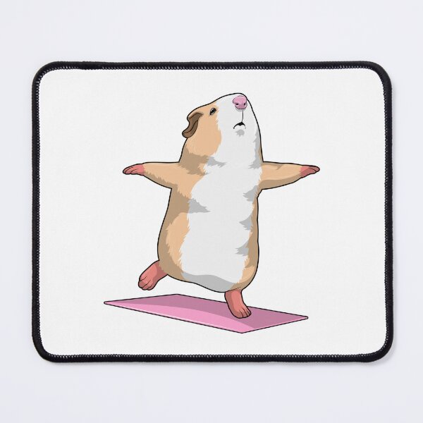 Item preview, Guinea pig Yoga Meditation Fitness designed and sold by Snabdesign84.