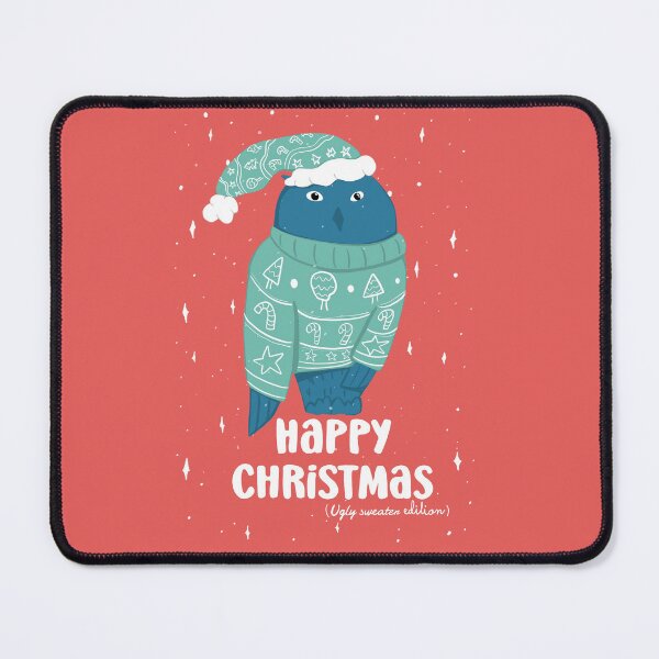 Item preview, Happy Christmas Ugly Sweater - Owls Greetings collection - RBY designed and sold by MaddaMom.