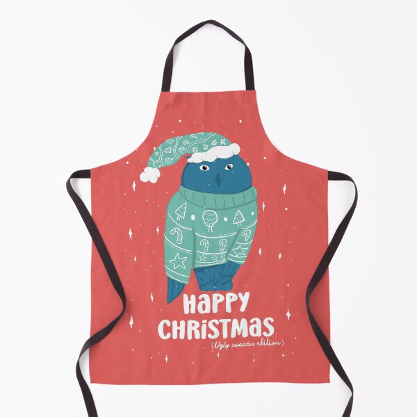 Item preview, Happy Christmas Ugly Sweater - Owls Greetings collection - RBY designed and sold by MaddaMom.