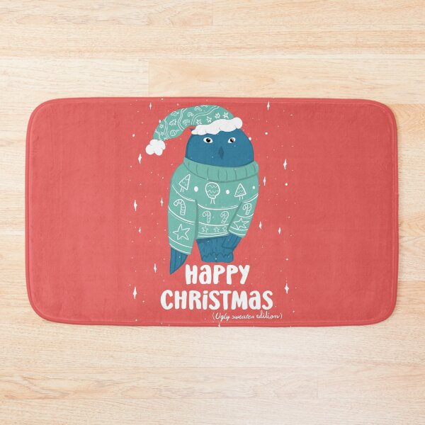 Item preview, Happy Christmas Ugly Sweater  -  Owls Greetings collection - RBY designed and sold by MaddaMom.