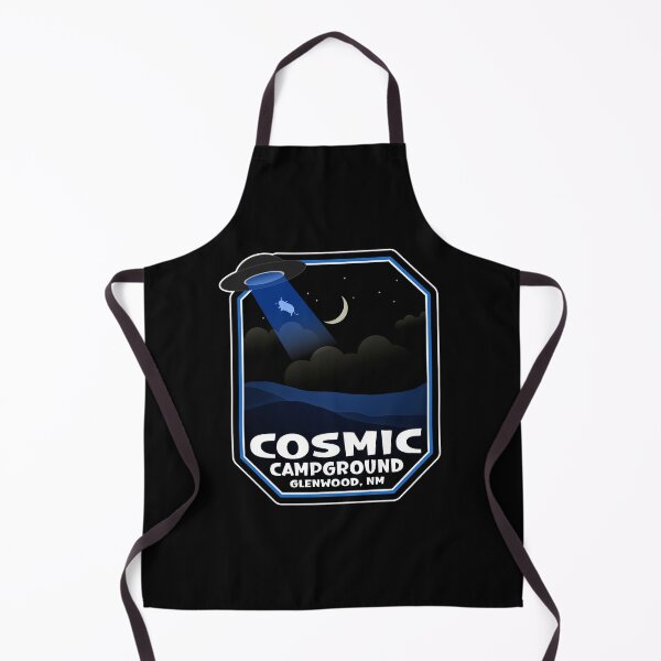 Item preview, Cosmic Campground Park Badge for Astronomers, Star Gazers, Campers, Overlanders, Glamping, Boondocking, HIking, Fishing, Outdors, Alien and UFO fans designed and sold by Mount-Molehill.