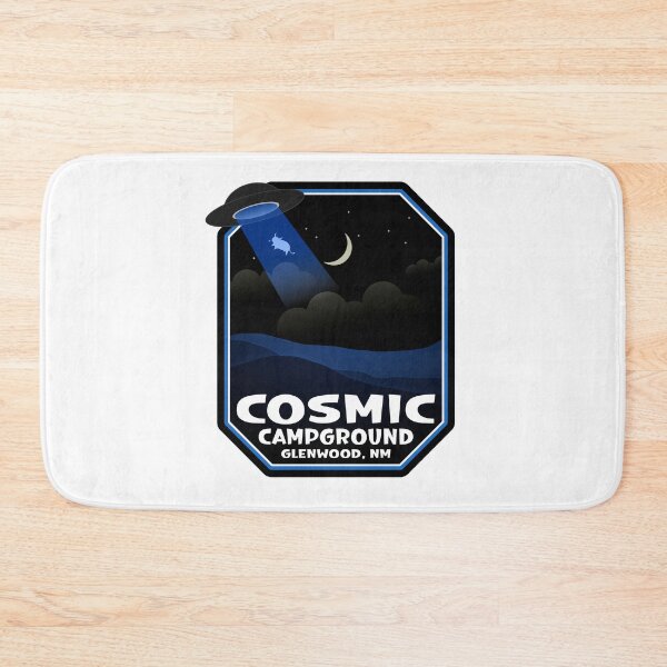 Item preview, Cosmic Campground Park Badge for Astronomers, Star Gazers, Campers, Overlanders, Glamping, Boondocking, HIking, Fishing, Outdors, Alien and UFO fans designed and sold by Mount-Molehill.