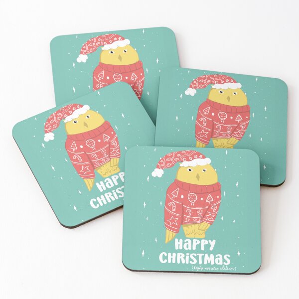 Item preview, Happy Christmas Ugly Sweater  -  Owls Greetings collection - BGR designed and sold by MaddaMom.