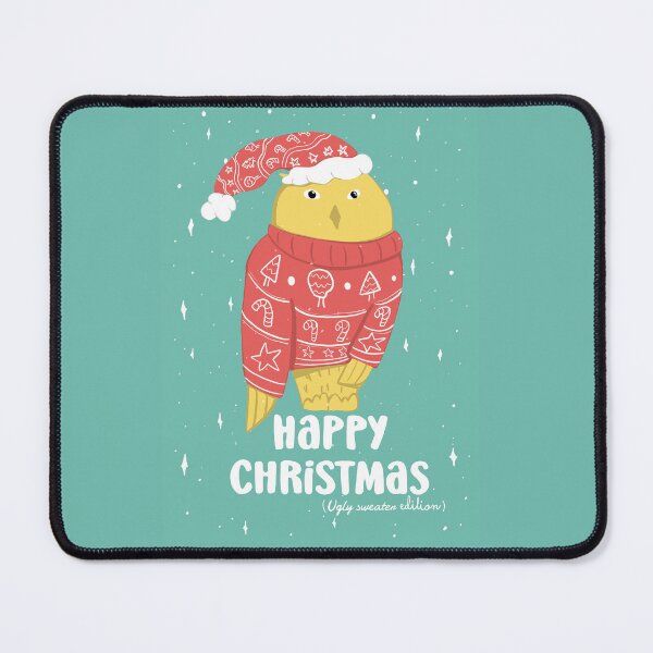 Item preview, Happy Christmas Ugly Sweater  -  Owls Greetings collection - BGR designed and sold by MaddaMom.