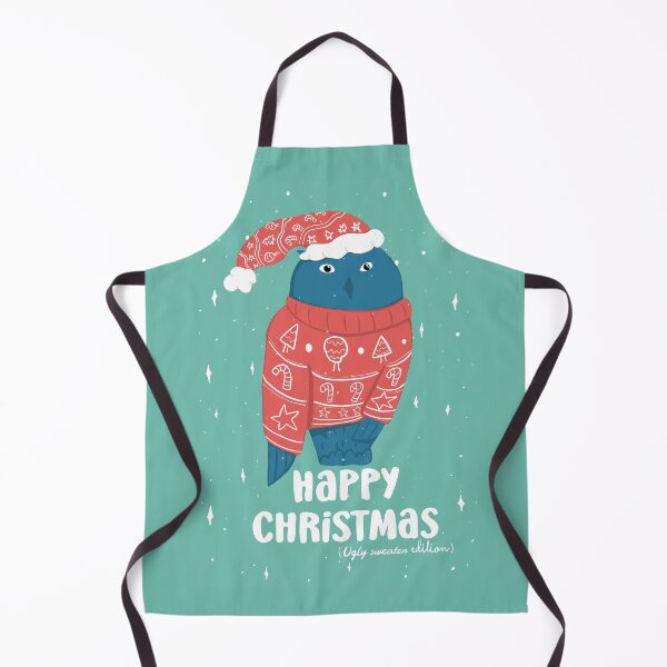 Item preview, Happy Christmas Ugly Sweater - Owls Greetings collection - GBR designed and sold by MaddaMom.