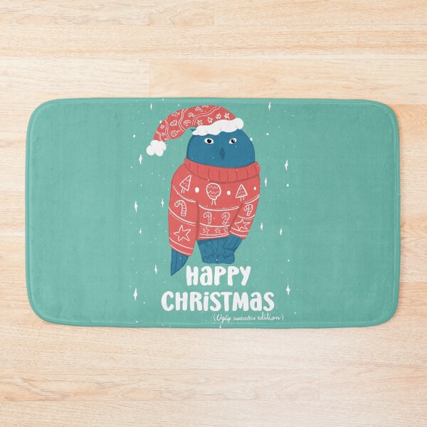 Item preview, Happy Christmas Ugly Sweater  -  Owls Greetings collection - GBR designed and sold by MaddaMom.
