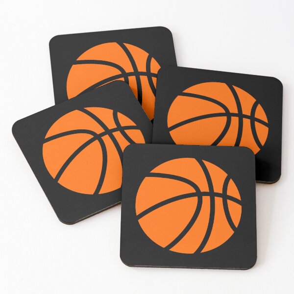 Item preview, Basketball with Black Background Design designed and sold by beccaveedesigns.