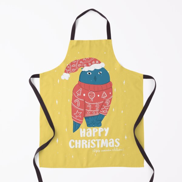 Item preview, Happy Christmas Ugly Sweater - Owls Greetings collection - YBR designed and sold by MaddaMom.