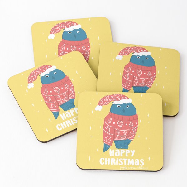 Item preview, Happy Christmas Ugly Sweater  -  Owls Greetings collection - YBR designed and sold by MaddaMom.