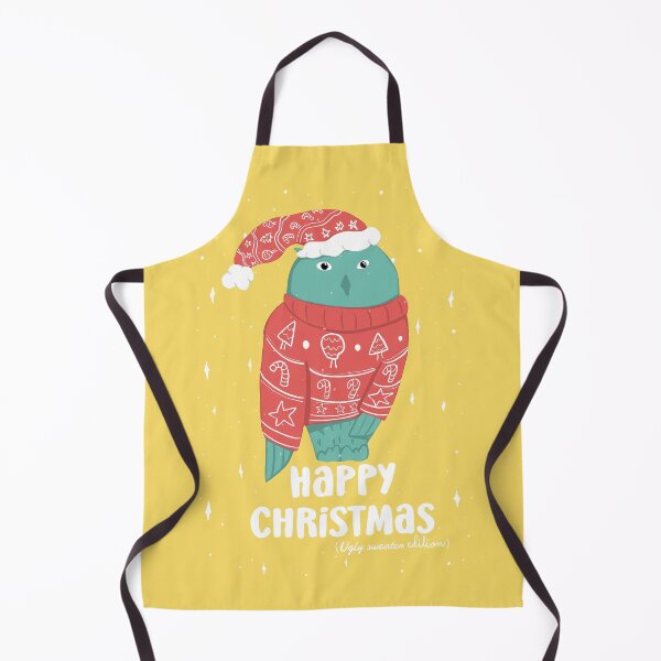 Item preview, Happy Christmas Ugly Sweater - Owls Greetings collection - YGR designed and sold by MaddaMom.
