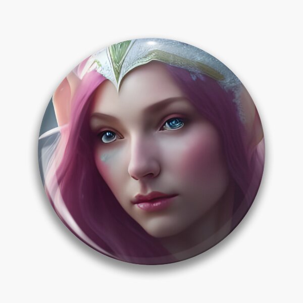 Item preview, Cute Fantasy Elf Maiden Purple Hair designed and sold by Eliteijr.