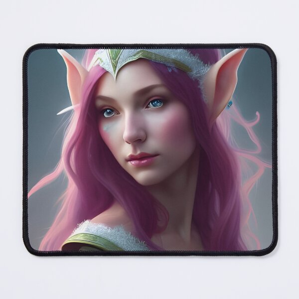 Item preview, Cute Fantasy Elf Maiden Purple Hair designed and sold by Eliteijr.