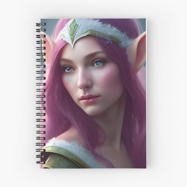 Item preview, Cute Fantasy Elf Maiden Purple Hair designed and sold by Eliteijr.