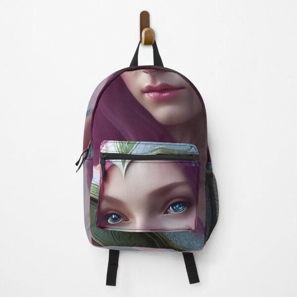 Item preview, Cute Fantasy Elf Maiden Purple Hair designed and sold by Eliteijr.