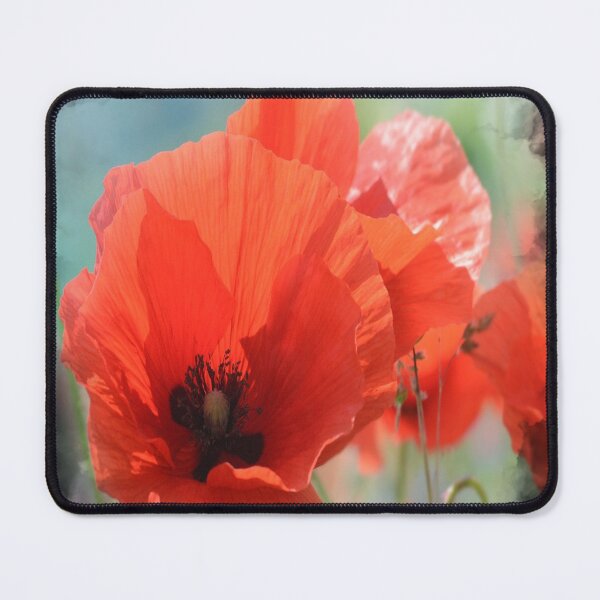 Item preview, Colorful Poppy Floral Graphic designed and sold by Paula Helit.