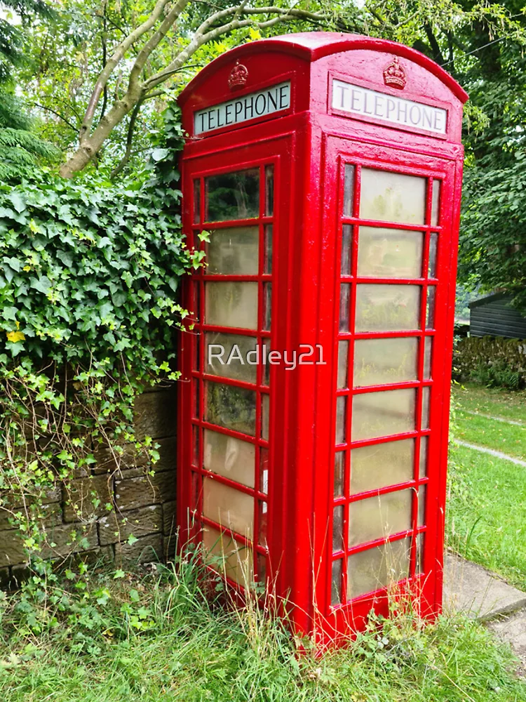 Thumbnail 4 of 4, iPhone Case, Telephone Box designed and sold by RAdley21.