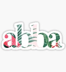 Abba Pattern Sticker