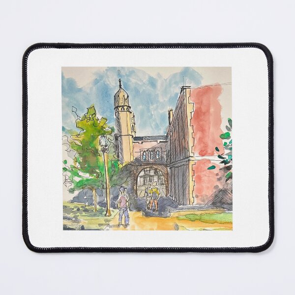 Item preview, At the Intersection of January and Ridgley Halls, WashU designed and sold by updoggallery.