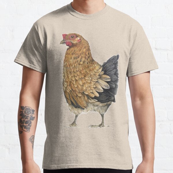 Gallina para caldo. Camiseta clásica