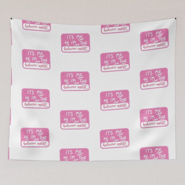 Item preview, I'm the Behavior Analyst - pink designed and sold by bcbayay designs.