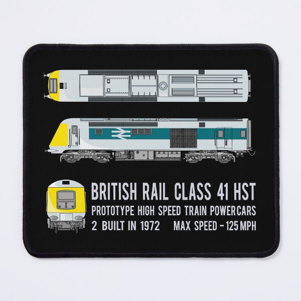 Item preview, British Rail Class 41 HST  Prototype High Speed Train Locomotive Diagrams Gift designed and sold by Maljonic.