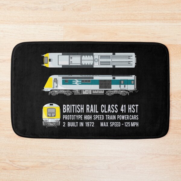 Item preview, British Rail Class 41 HST  Prototype High Speed Train Locomotive Diagrams Gift designed and sold by Maljonic.
