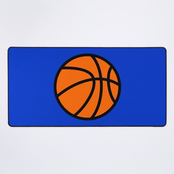 Item preview, Basketball with Blue Background Design designed and sold by beccaveedesigns.