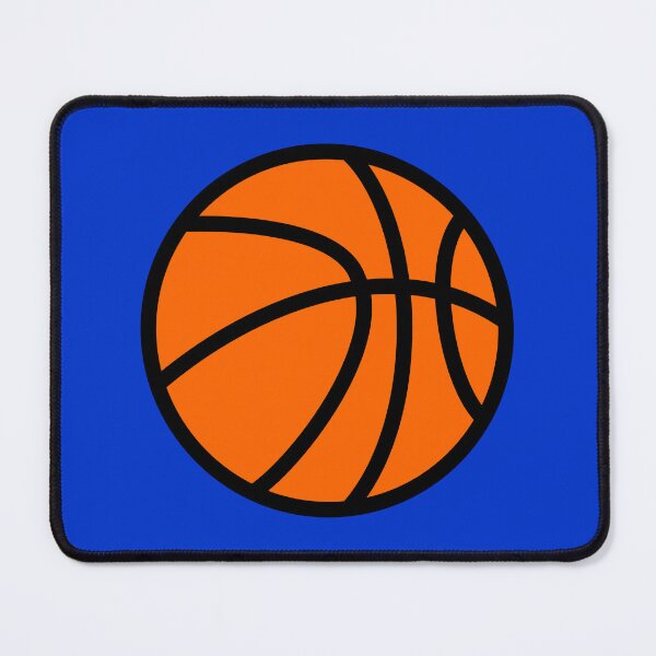 Item preview, Basketball with Blue Background Design designed and sold by beccaveedesigns.
