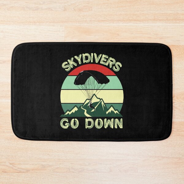 Item preview, Skydivers go down - vintage style designed and sold by SidTastic .