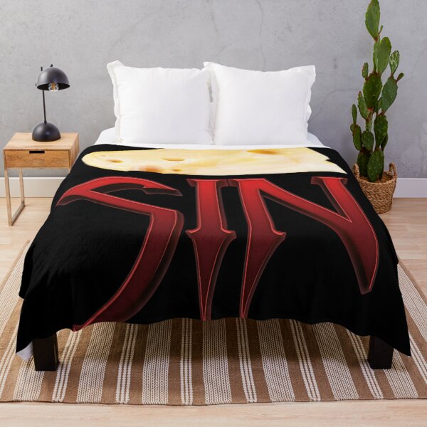 Item preview, Eat Cheese and Sin. Unique design.Best street art quote. designed and sold by OneOrb.
