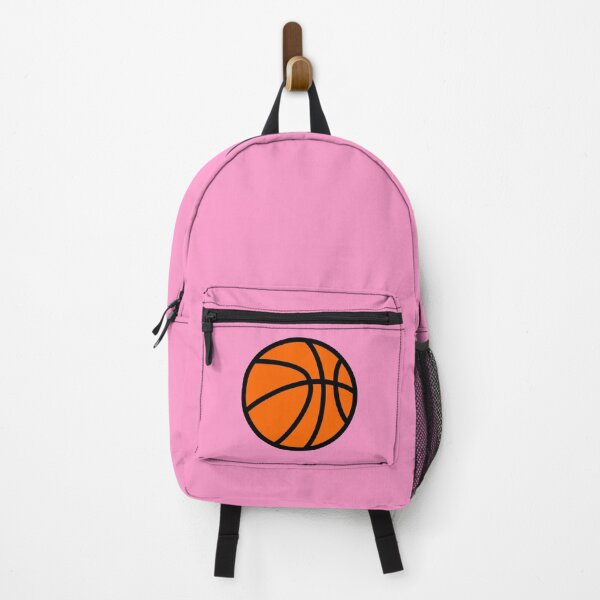 Item preview, Basketball with Pink Background Design designed and sold by beccaveedesigns.