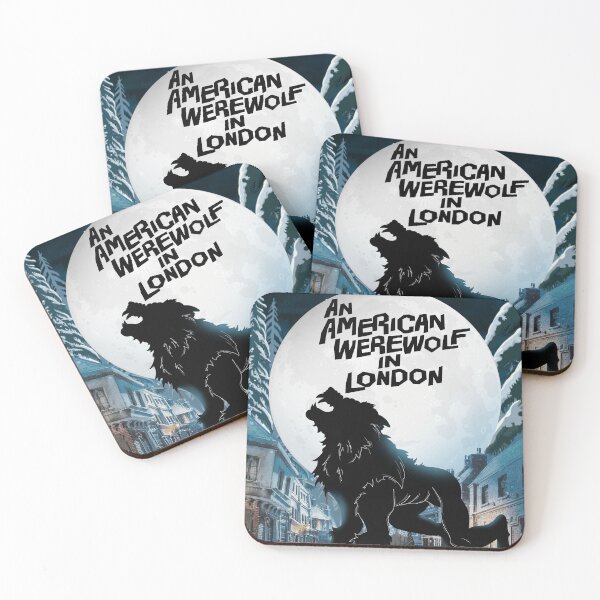 Item preview, Werewolf Blue - An American Werewolf in London designed and sold by Redfoxart21.