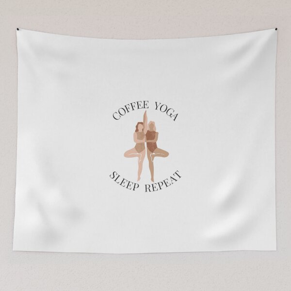 Item preview, Coffee Yoga Sleep Repeat designed and sold by karolaan.