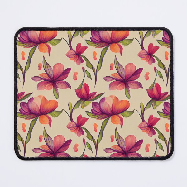 Item preview, Springtime Floral Pattern on an Ivory Background designed and sold by DesArtStudio.