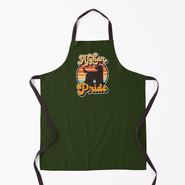 Item preview, Afghan Pride Retro Sunset Dog Silhouette Pet Design designed and sold by CRHPOD20.