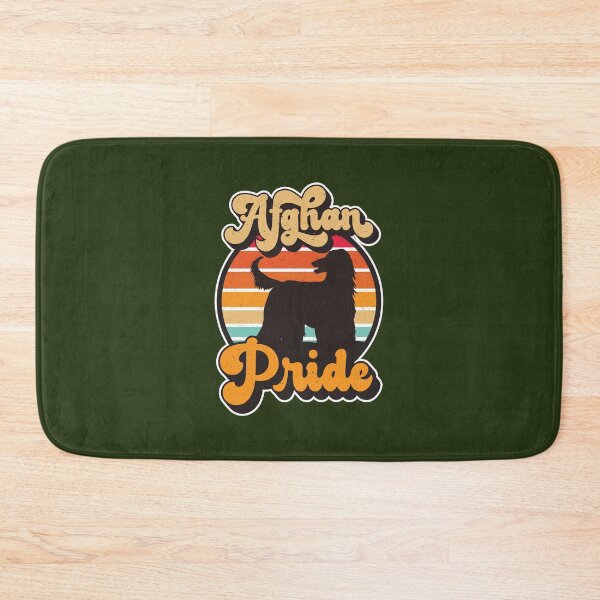Item preview, Afghan Pride Retro Sunset Dog Silhouette Pet Design designed and sold by CRHPOD20.