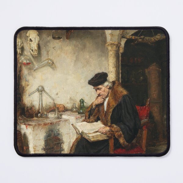 Item preview, The Alchemist | Karl Gebhardt | 1910 Alchemy Art designed and sold by CJET.