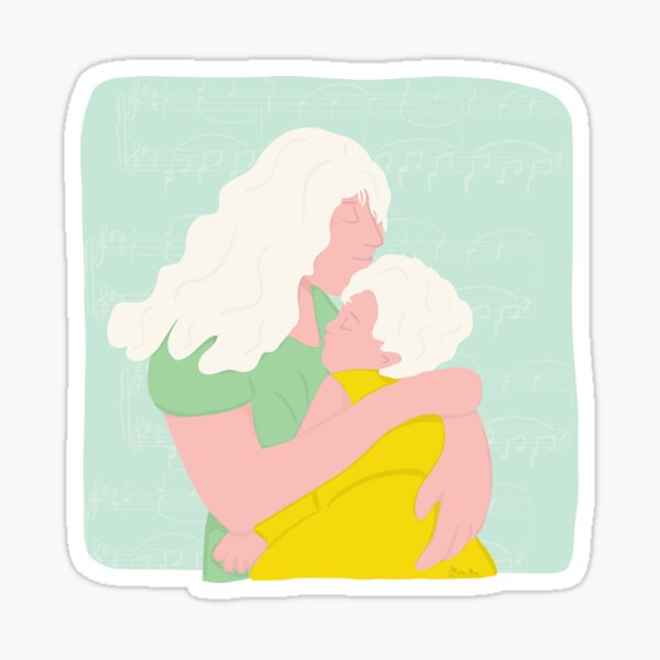 Mama - Tchaikovsky children's album Sticker