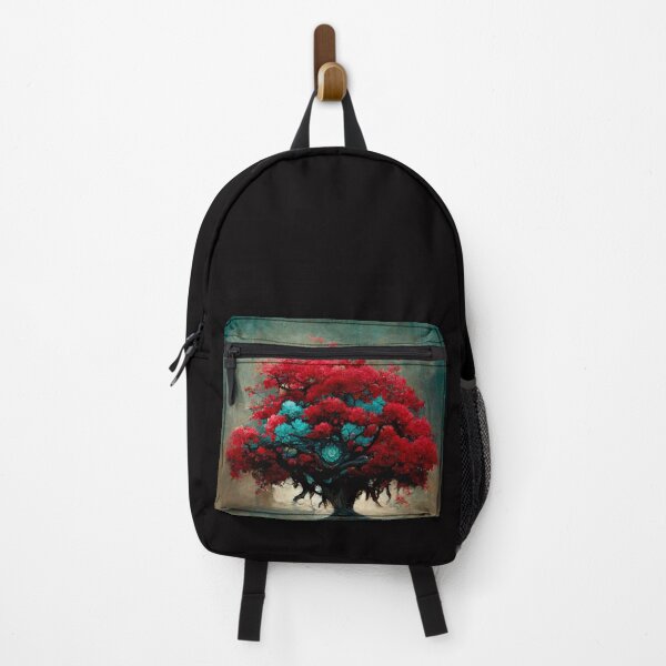 Item preview, The Crimson Turqoise Tree of Wisdom designed and sold by arabesquets.