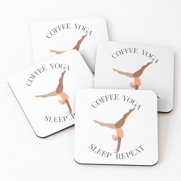 Item preview, Coffee Yoga Sleep Repeat designed and sold by karolaan.