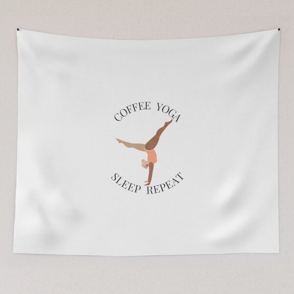 Item preview, Coffee Yoga Sleep Repeat designed and sold by karolaan.