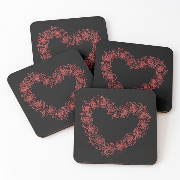 Item preview, Red Rose filled heart designed and sold by Tasha-design.