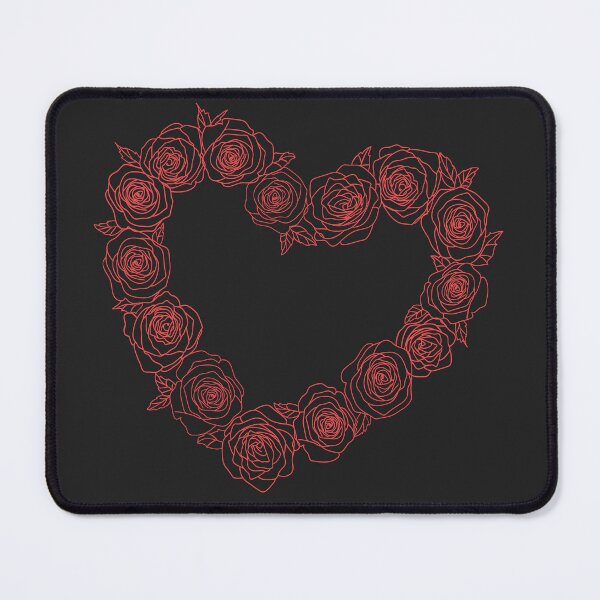 Item preview, Red Rose filled heart designed and sold by Tasha-design.